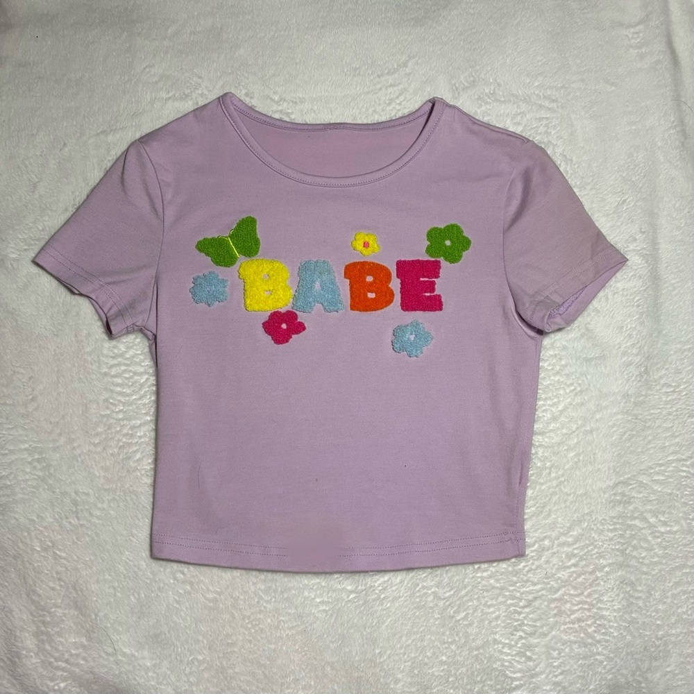 Kids Lilac Graphic Tee